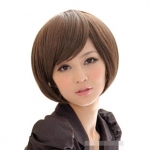 時尚氣質韓國假髮短髮女蘑菇